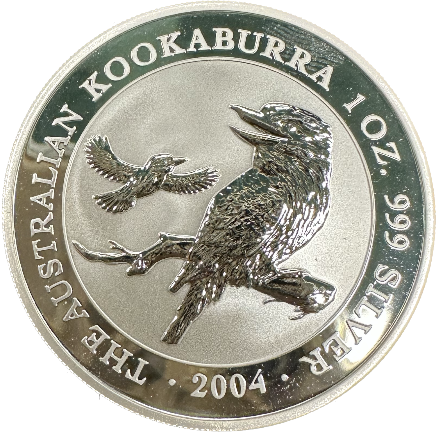 Australia Kookaburra 1 Dollar 1oz .999 Silver 2004 Silver Coin