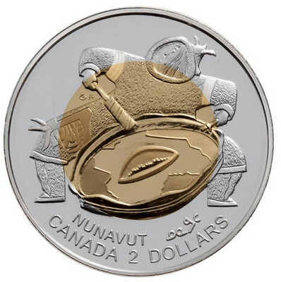 Nunavut 2 Dollars 1999 Gold Coin