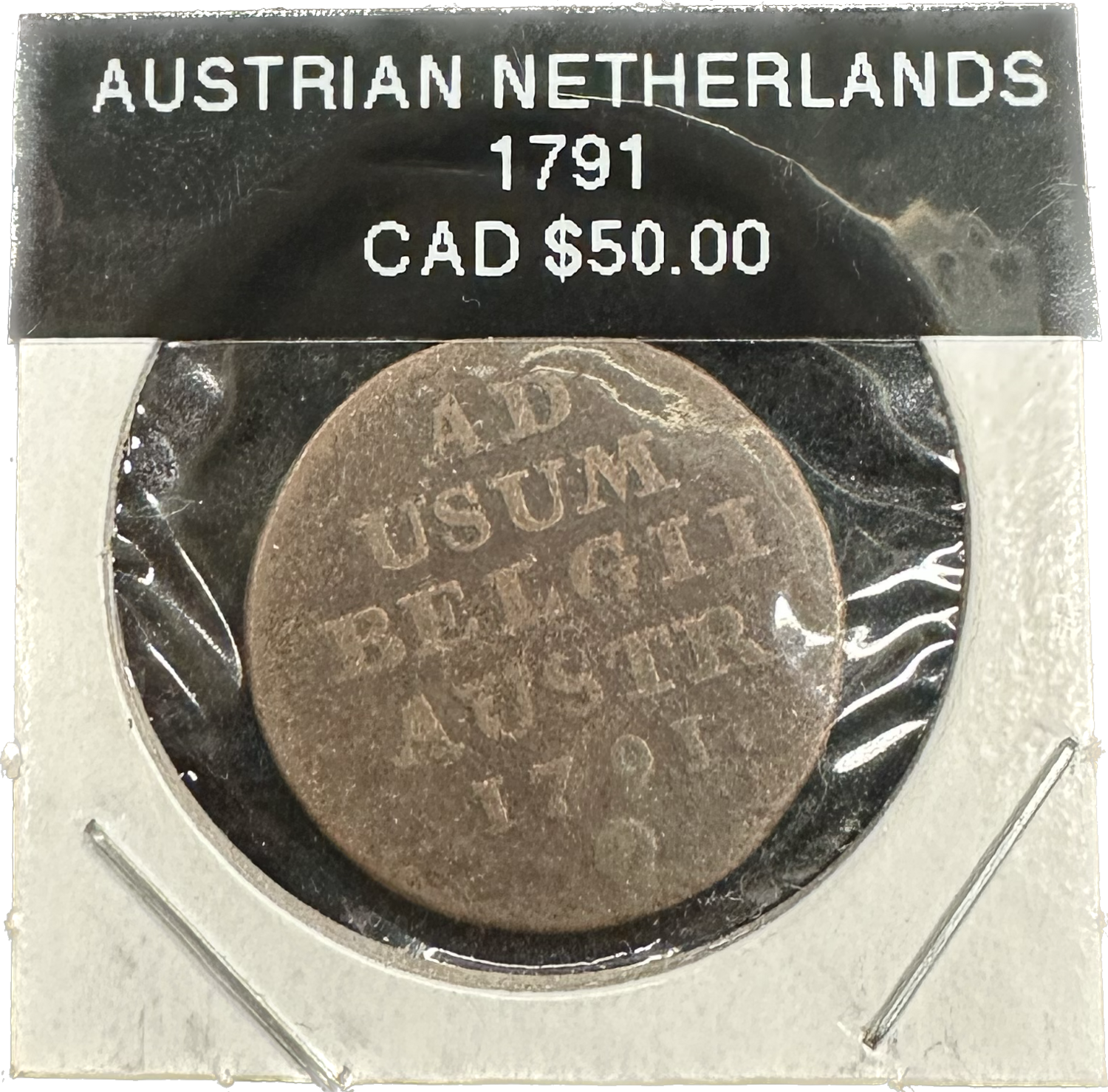 Austrian Netherlands 1 Liard 1791 Coin