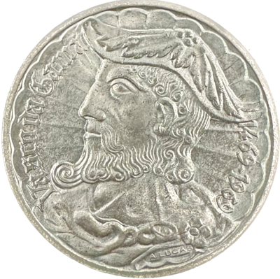 Portugal 50 Escudos 1969 KM-599 18gr 65% 0.3762oz ASW Silver Coin