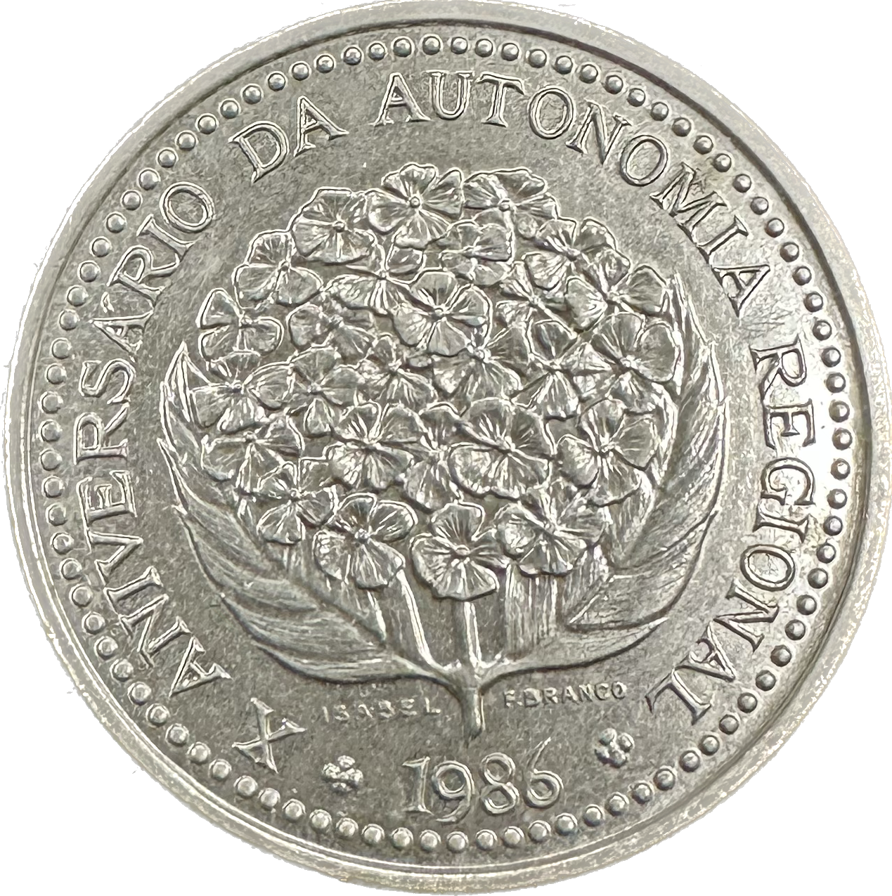Portugal 100 Escudos 1986 Coin