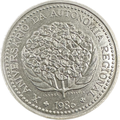 Portugal 100 Escudos 1986 Coin
