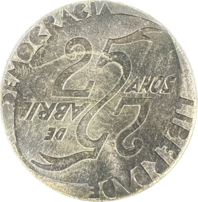 Portugal 1000 Escudos 1996 KM-702a 28gr 92.5% 0.8327oz ASW Silver Coin