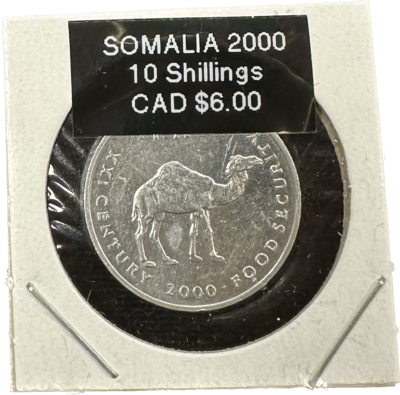 Somalia 10 Shillings 2000 Coin