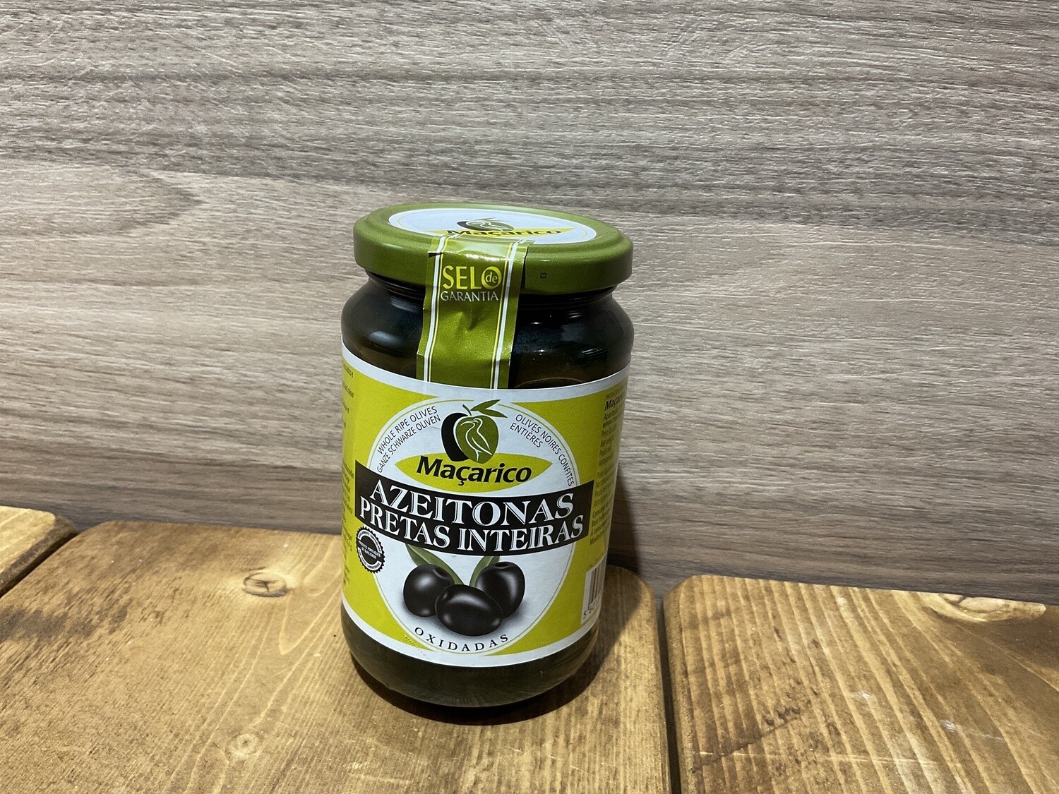 Azeitonas Pretas Inteiras 350g