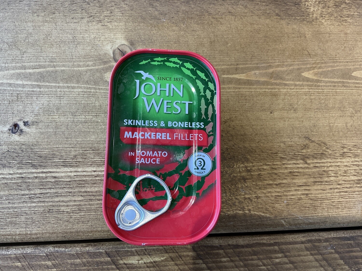 John West Mackerel Fillets in Tomato Sauce 125g