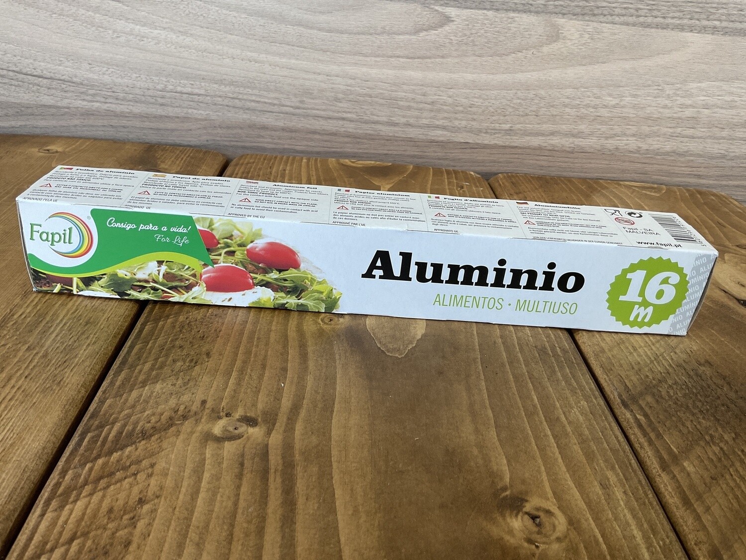 Papel Aluminio Fapil 16m