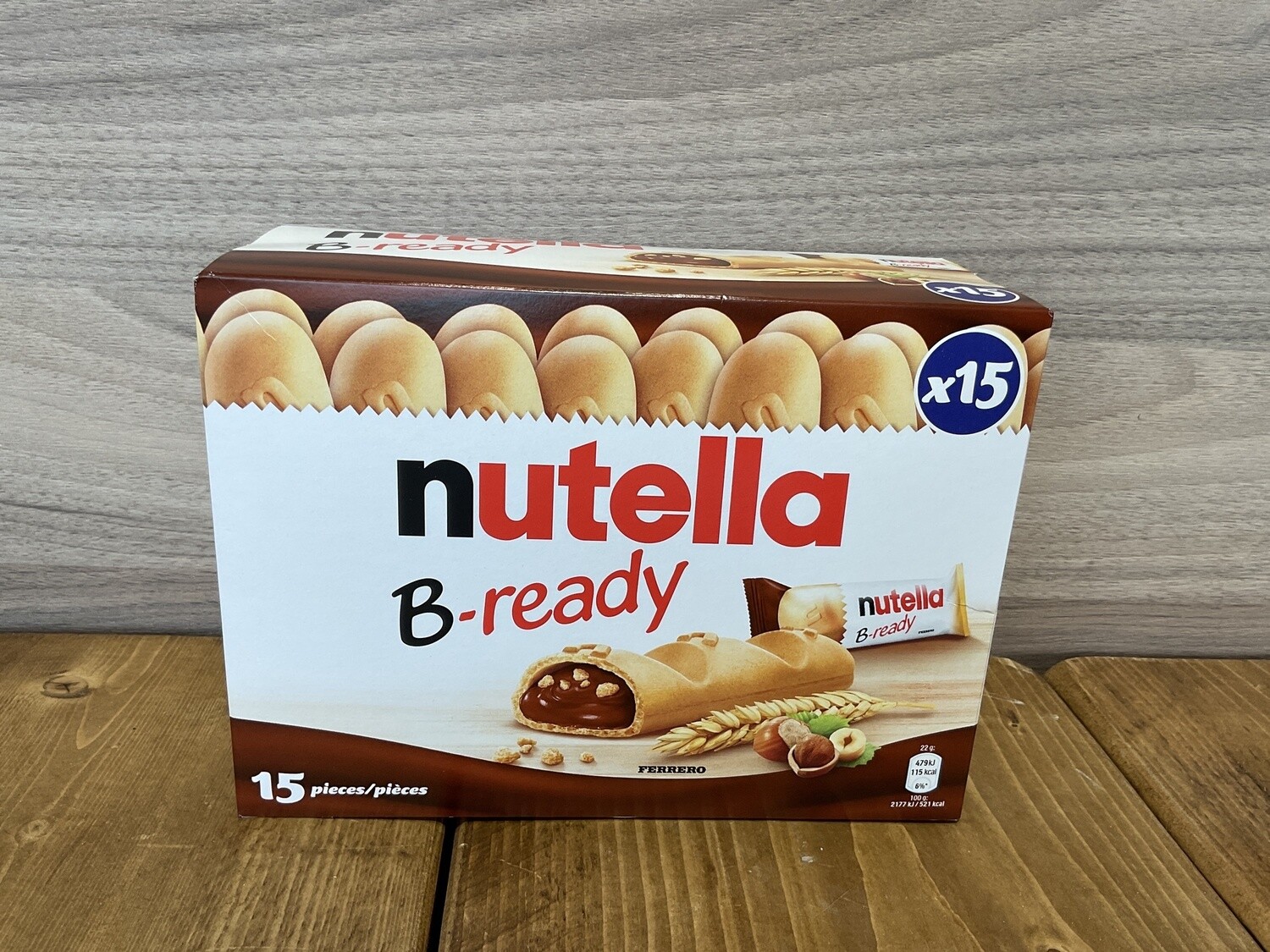 Nutella B-ready 15pieces 330g
