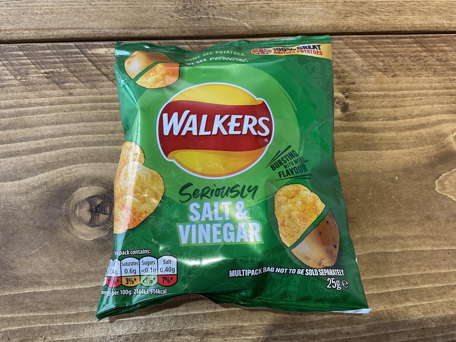 Walkers Salt &amp; Vinegar 25g