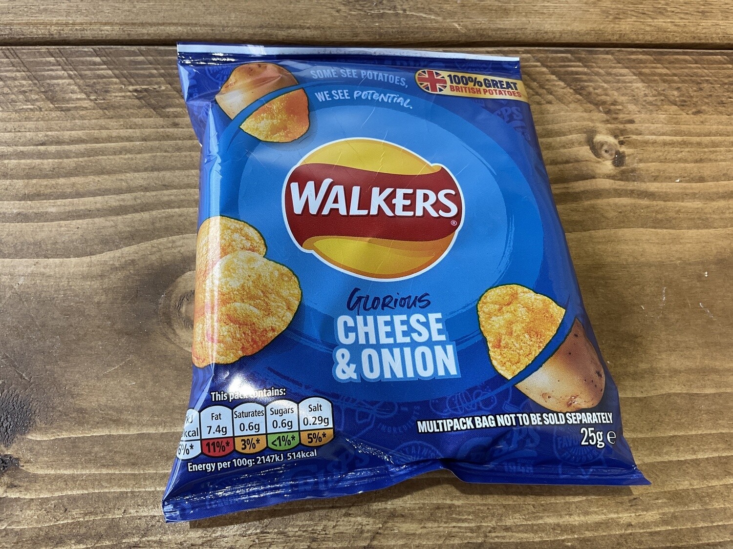 Walkers  Cheese &amp; Onion 25g