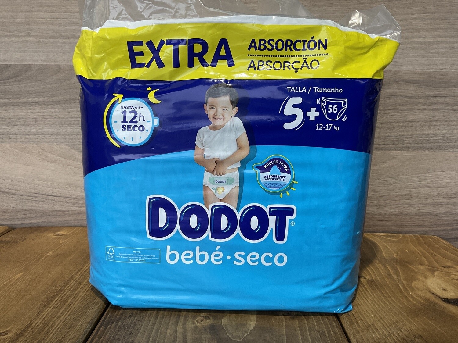 Fralda Extra Dodot Ts 56un