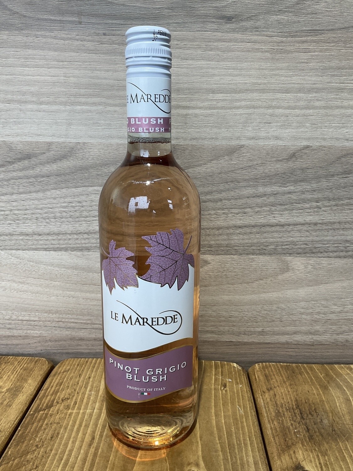 Le Maredde Pinot Grigio Blush 750ml -Wine