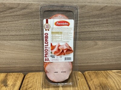 Paio Lombo Fatia 80g Porminho