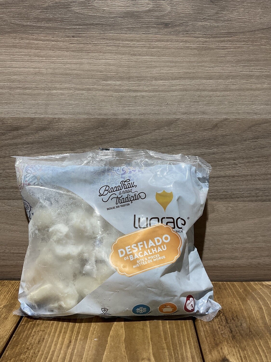 Desfiado de Bacalhau Lugrade 400g