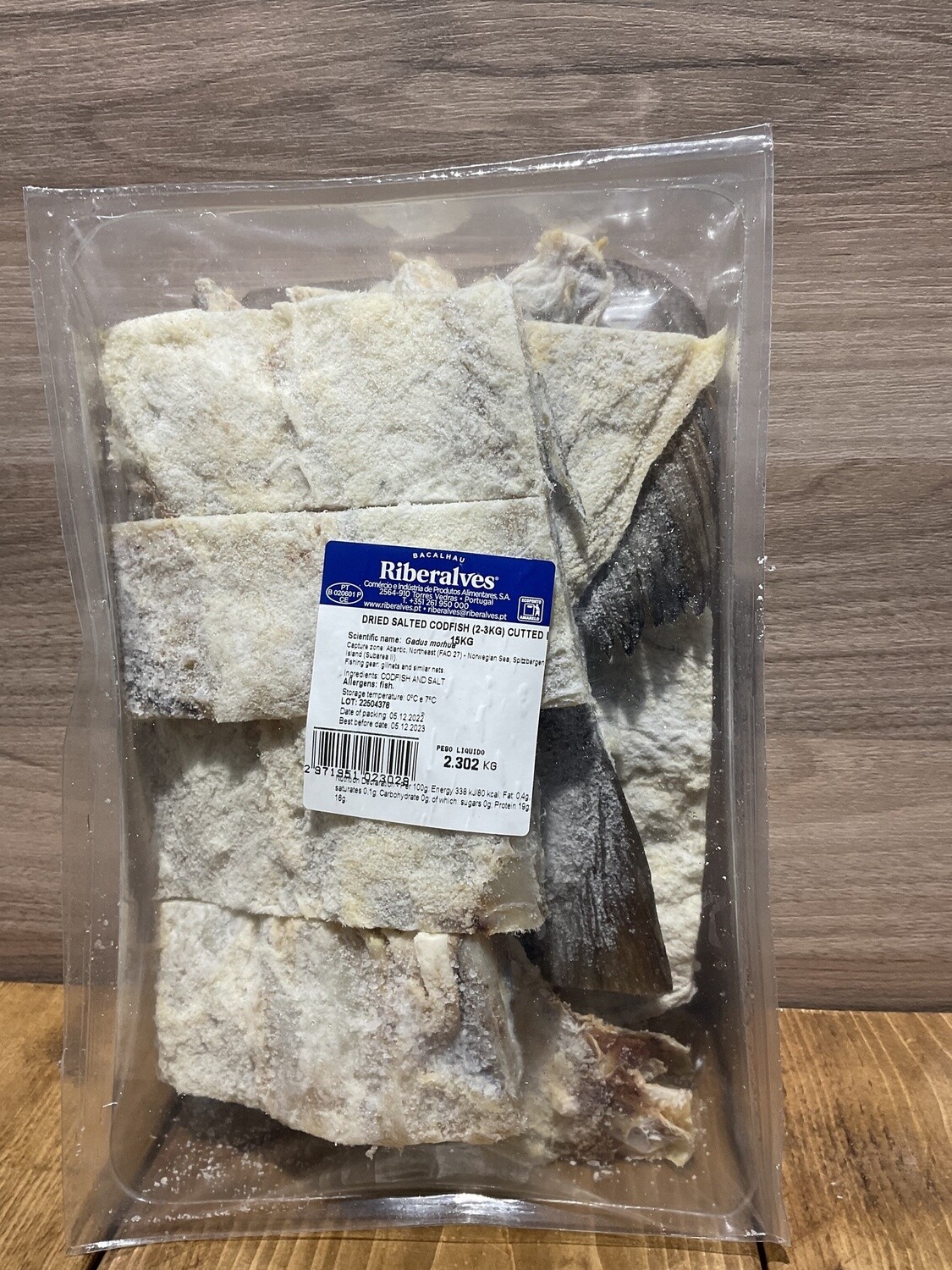 Dried Salted Codfish (2,3kg)