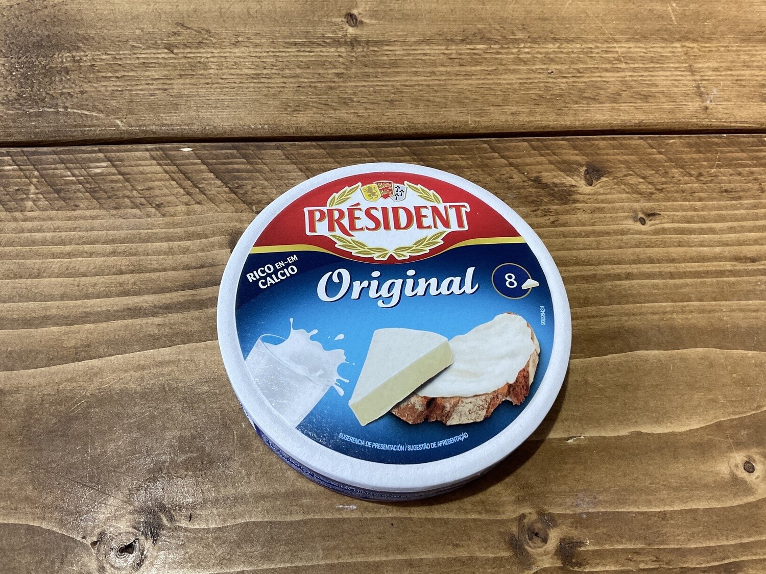 Queijo Fundido President 8p 125g