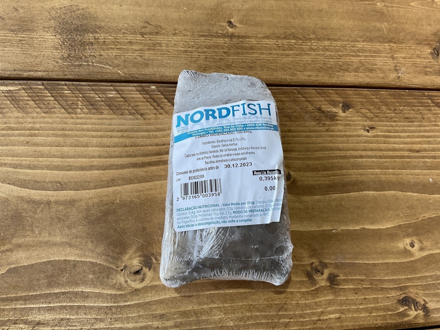 Lombo Higienizado (300g x 400g) NordFish