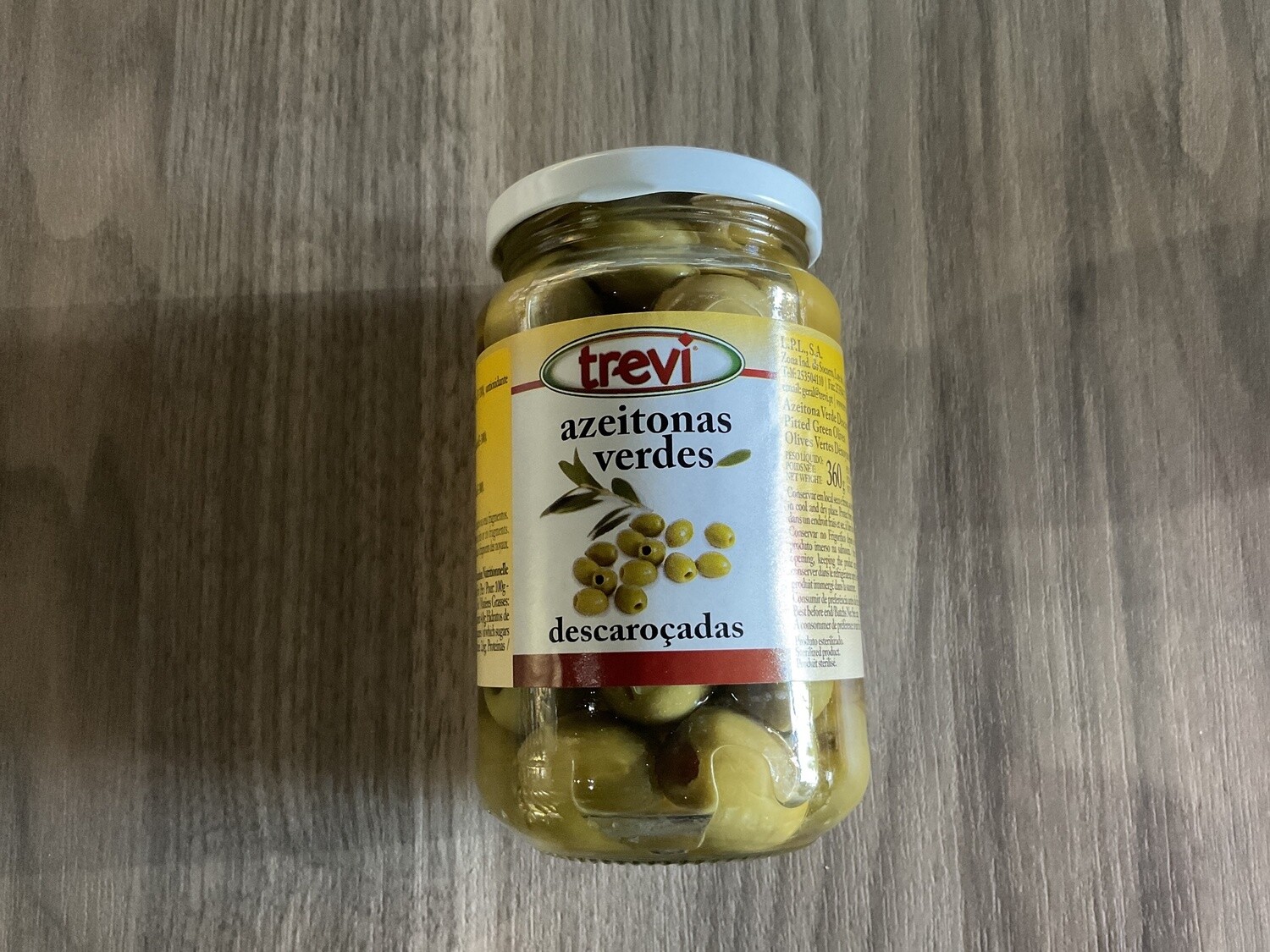 Azeitonas Verde Descaroçada Trevi 360g