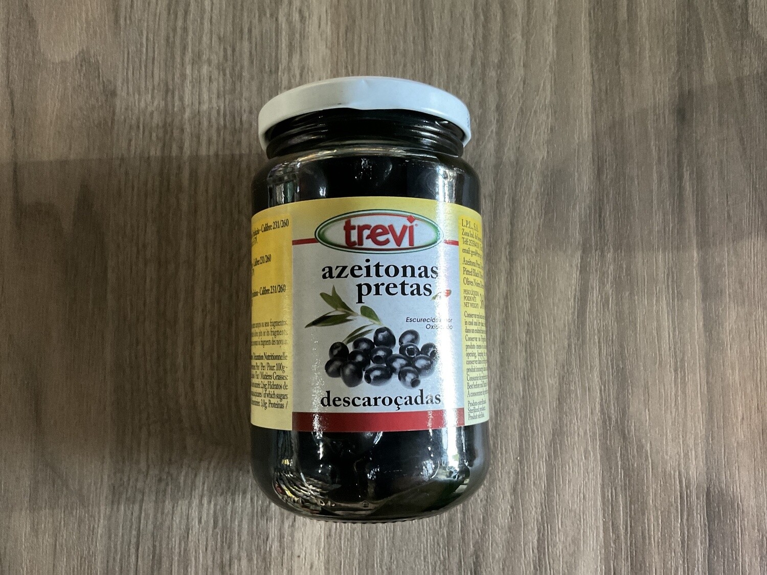 Azeitonas Pretas descaroçada  Trevi 360g