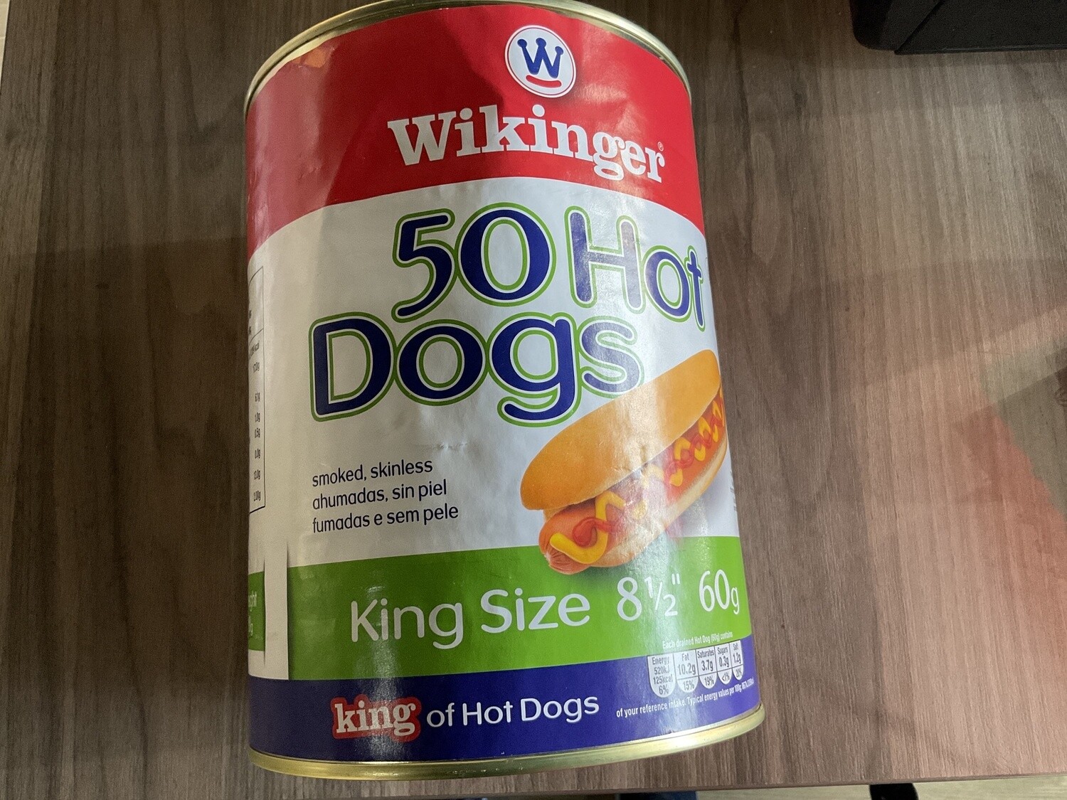 50 Hot Dogs Wikinger 4100g