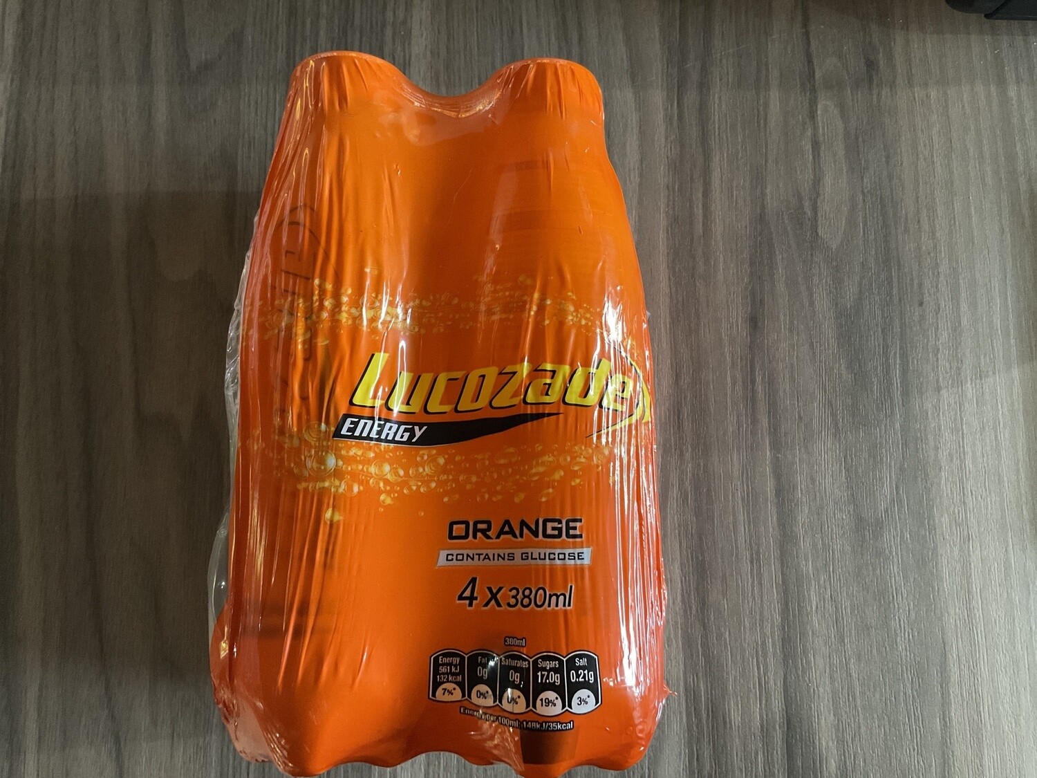 Lucozade Energy 4x380ml