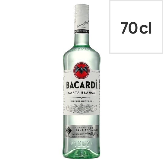 Bacardi Carta Blanca 70Cl