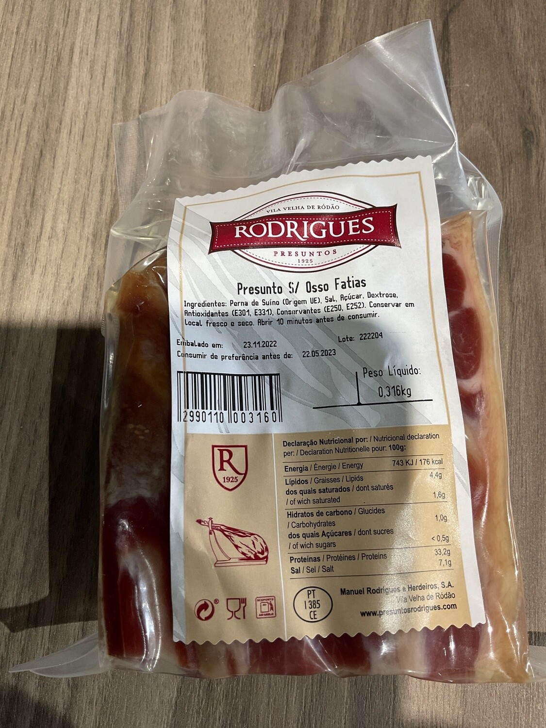 Rodrigues | Presunto s/osso
