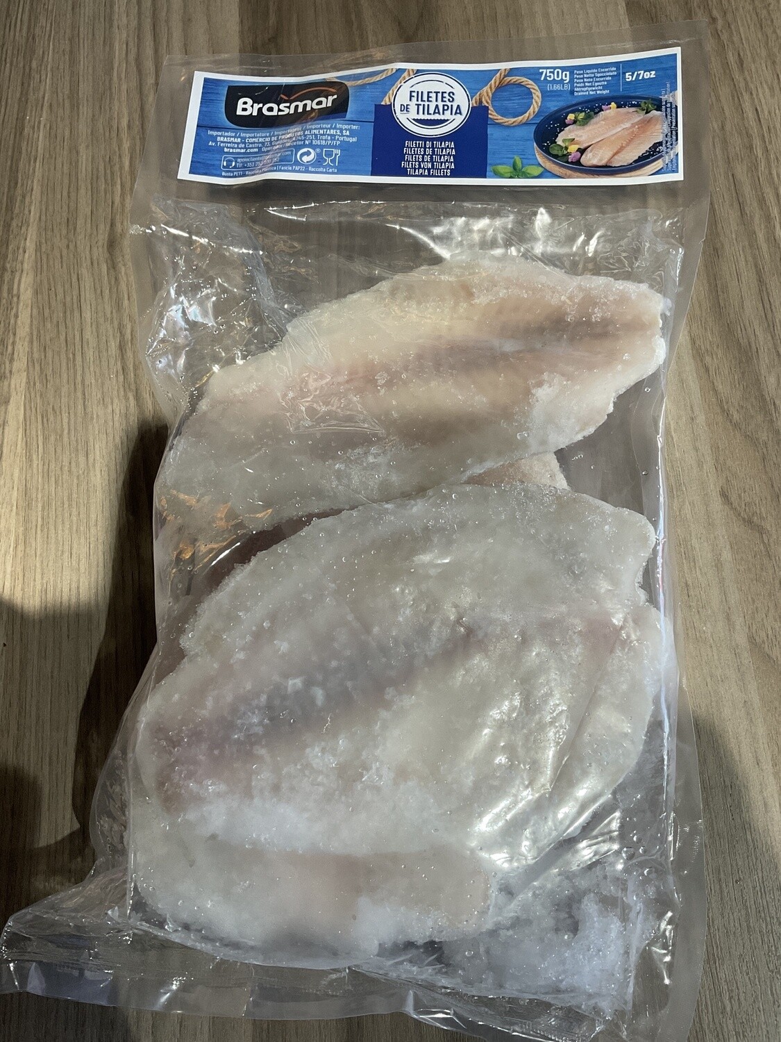 Filetes de Tilapia 750g