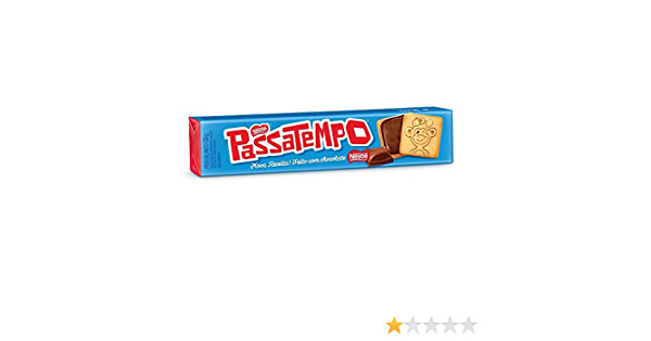Passatempo Biscoito Recheado Chocolate 130g