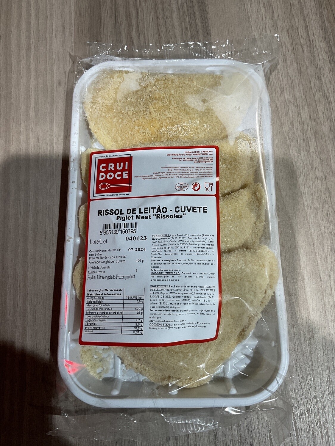 Rissol de Leitao 400g