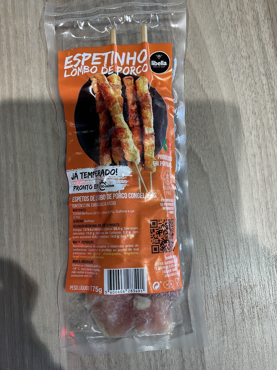 Espetinho Lombo d Porco 175g