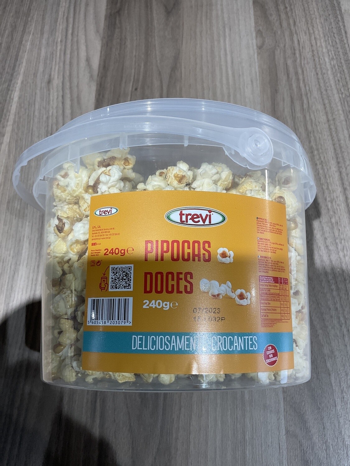 Pipocas Doces 240g Trevi Balde