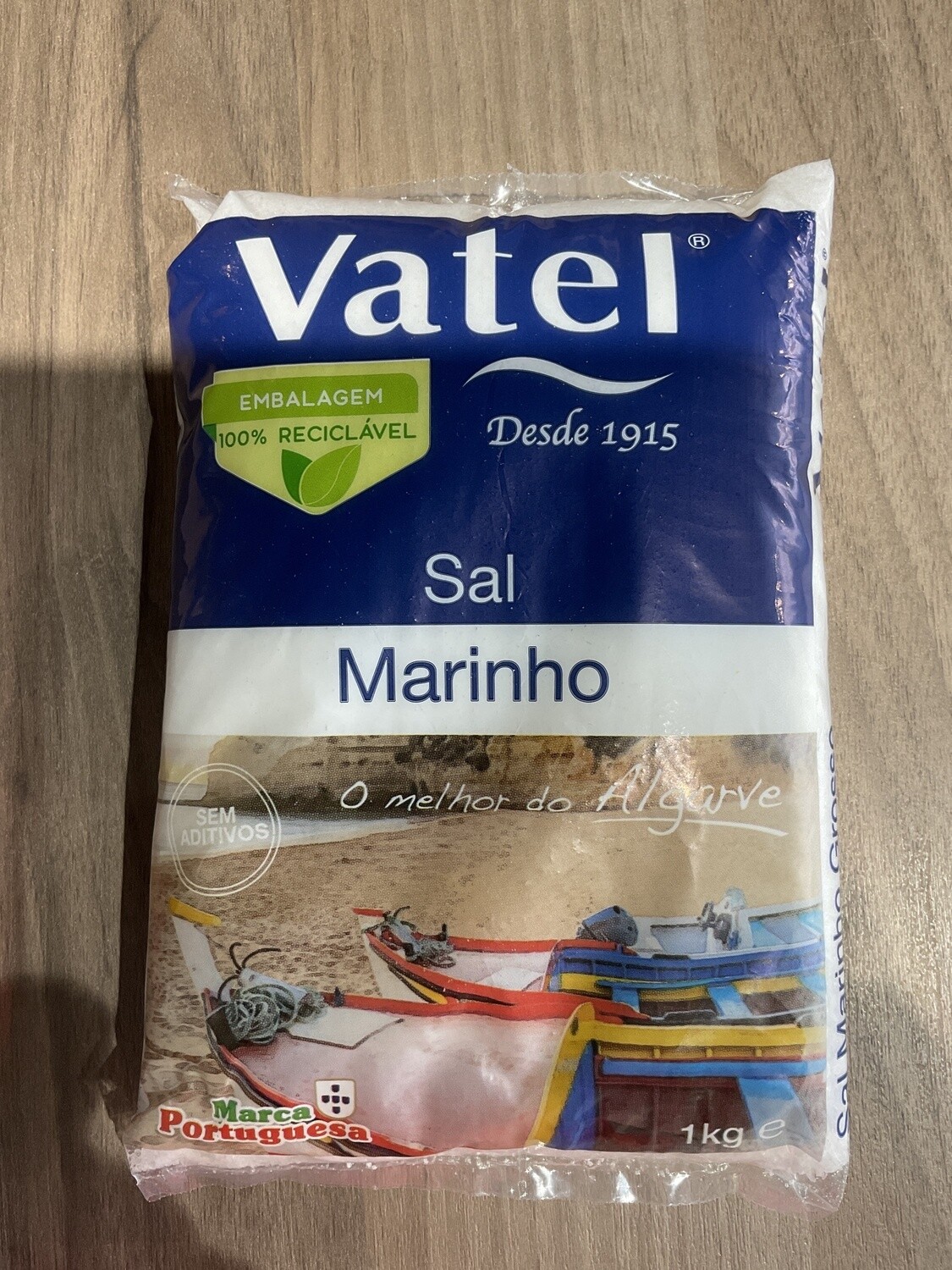 Sal Vatel Marinho Grosso 1kg