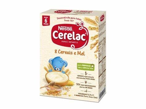 Cerelac 8 Cereais e Mel