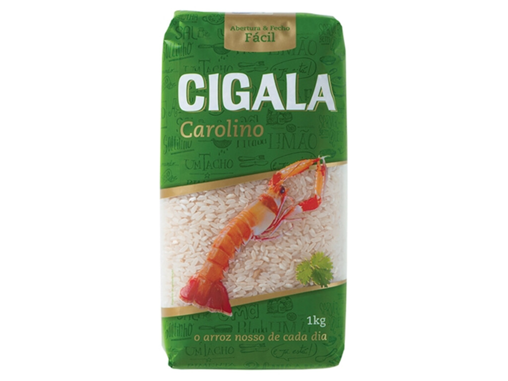 Arroz Agulha  Cigala Carolino 1kg
