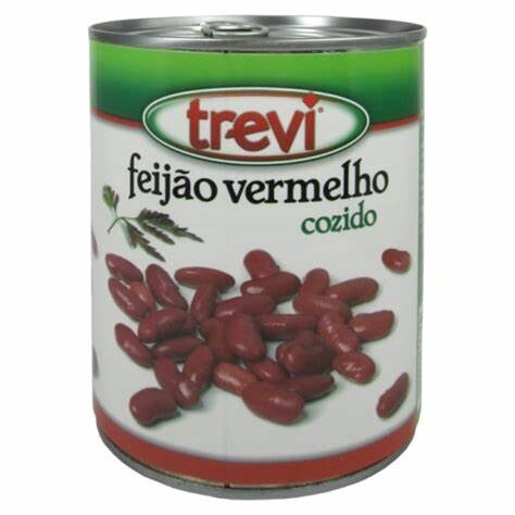 Feijao Vermelho Cozido Trevi 820g