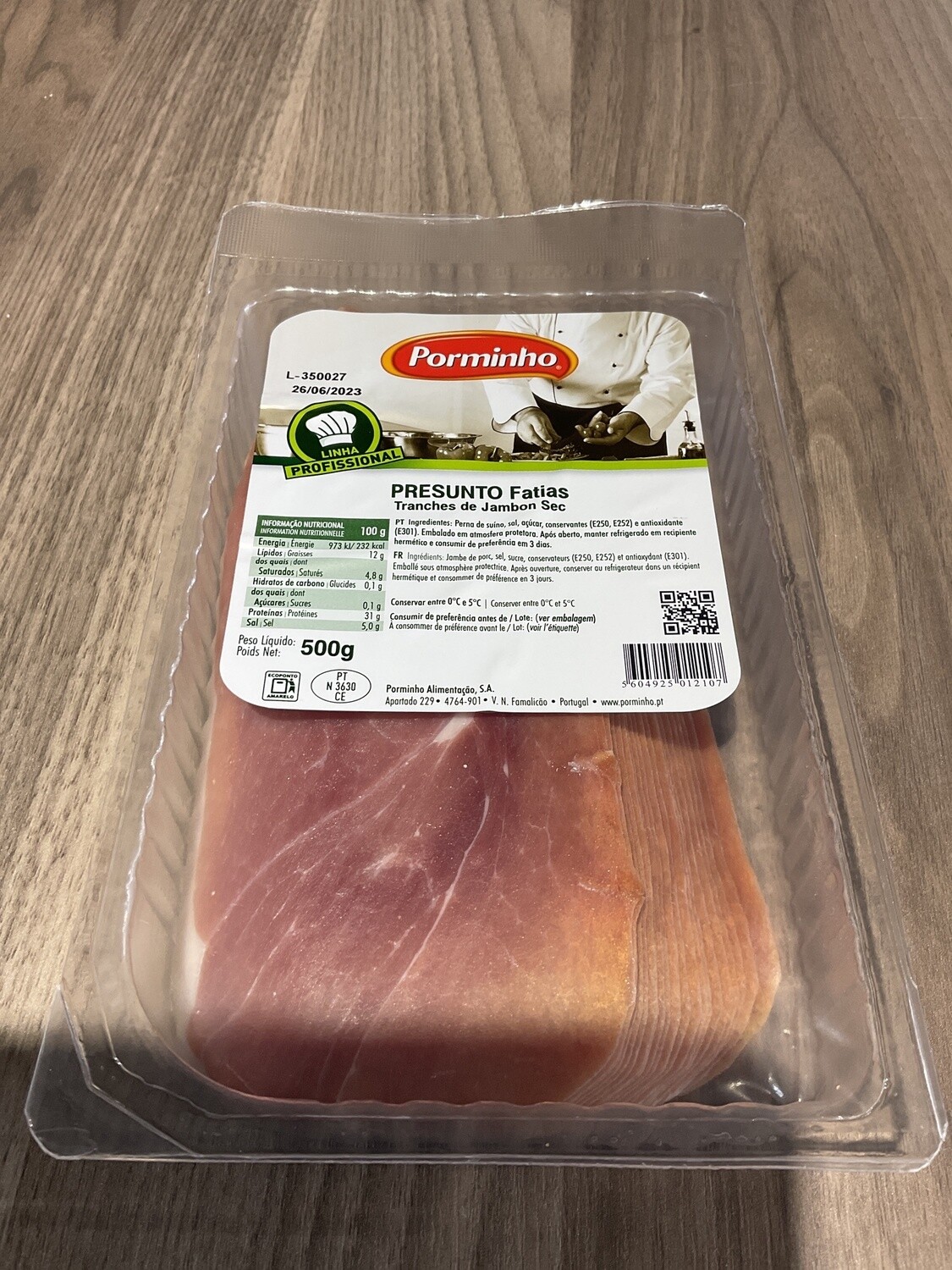 Presunto Fatima Porminho 500g