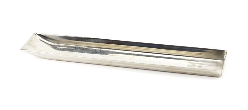 Plateau inox. 8&#39;&#39;x1.5x0.30&#39;&#39;, (20x3.5x1cm)
