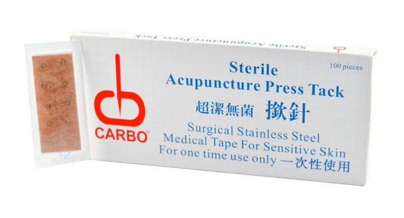 Aiguilles acupuncture Carbo Press-Tacks,  100/bte