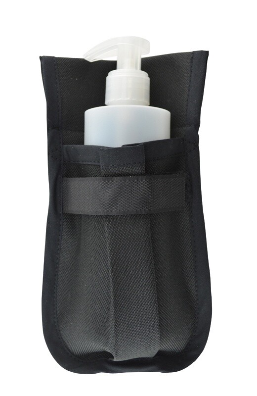Petite pochette pour ceinture porte-bouteille bout. 250ml non incluse