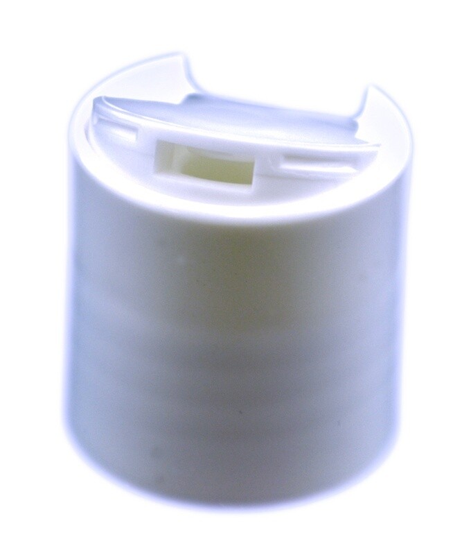 Bouchons blanc pour bouteille plastique, Easy, Disk top 24/410
