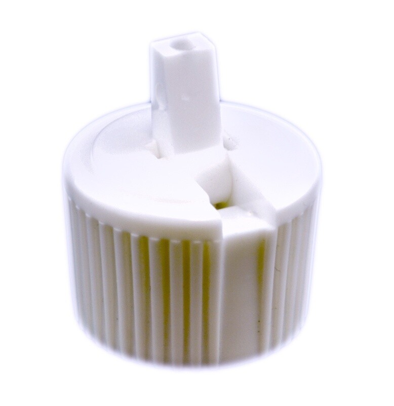 Bouchon Loc Top  blanc, bec verseur, 24/410