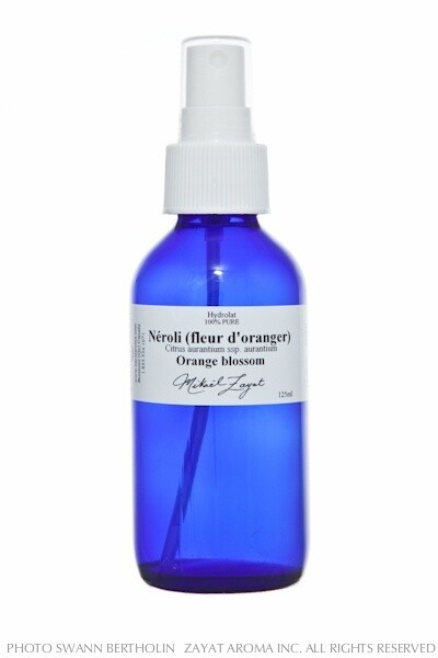 Eaux Florales-hydrolats Néroli  (Fleur d&#39;oranger) 125ML