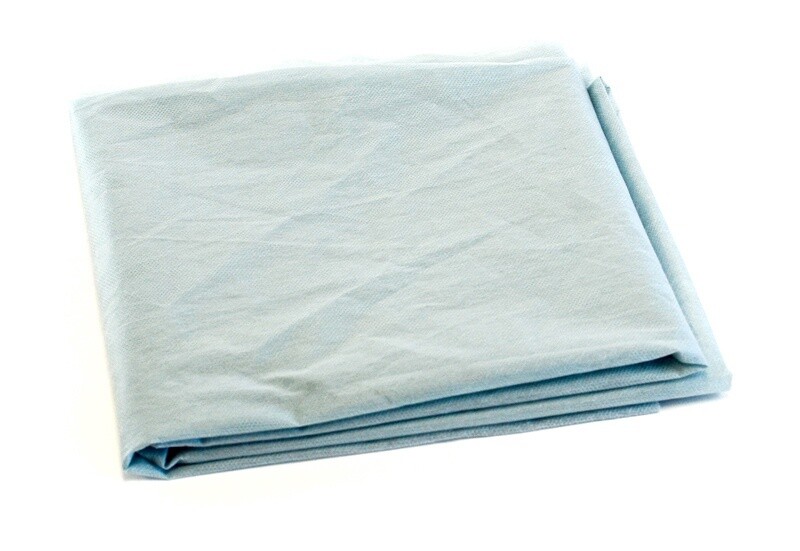 Draps examen Poly non-tissés Vert aqua, CAISSE / 250 feuilles, 40&quot;x72&quot; (100x183cm)