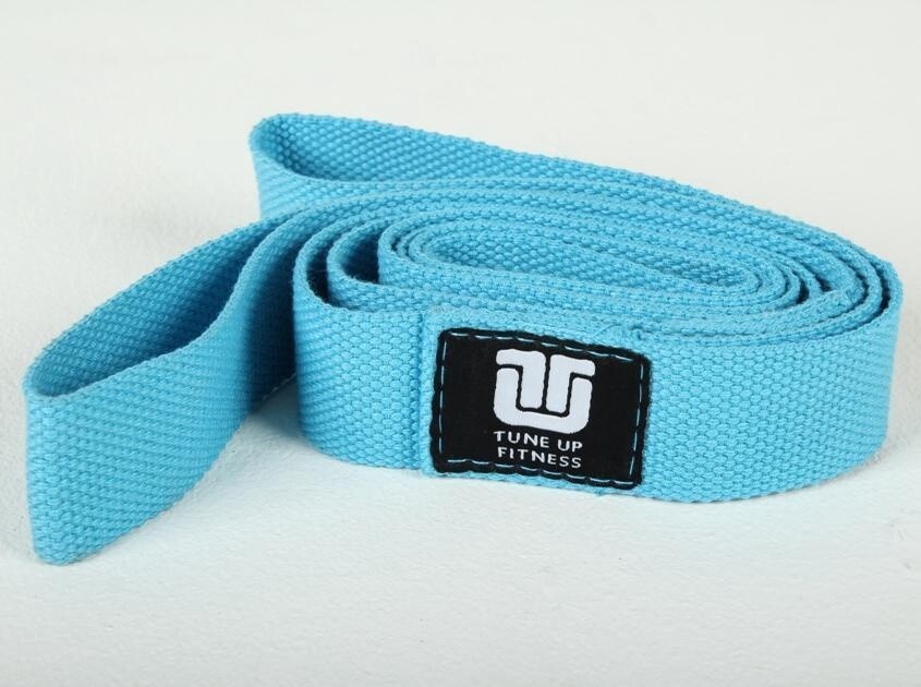 Courroie d&#39;exercice extensible avec double boucle longeur 6&#39; (1.83m) pour Yoga Tune Up