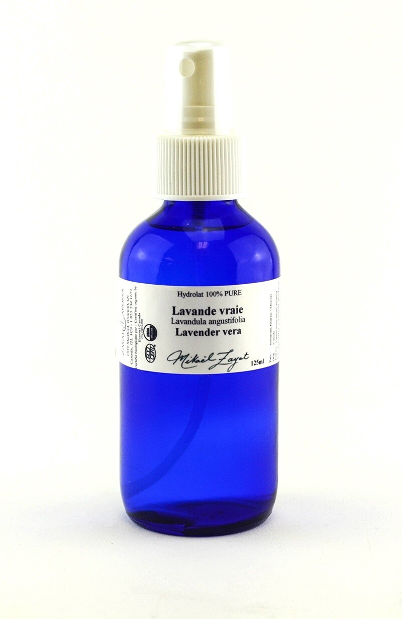 Eaux Florales-hydrolats Lavande vraie Bio du Canada  125ML
