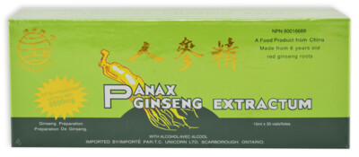PANAX GINSENG EXTRACT 8500mg, 30x10cc