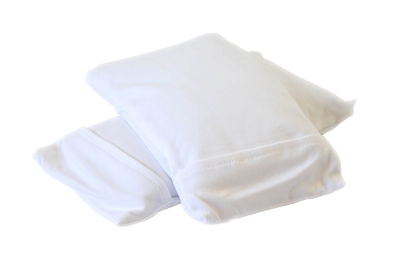 Housse protège appui épaule avec rabat 12&#39;&#39;x7&#39;&#39; tricot/coton, /paire, (30.5x18cm)