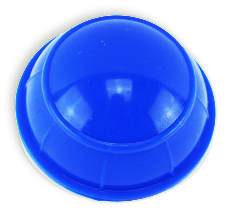 Ventouse (1) en silicone Ext. Dia, 6.6cm, int. dia. 4.5cm  Bleu