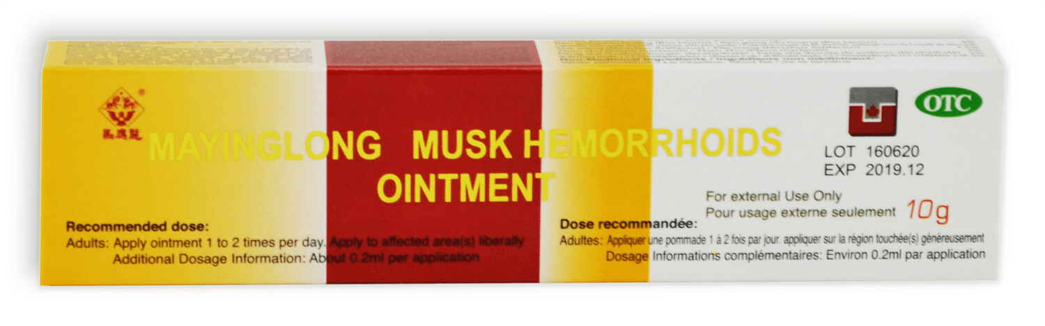 Mayinglong Ointment for Hemorrhoids